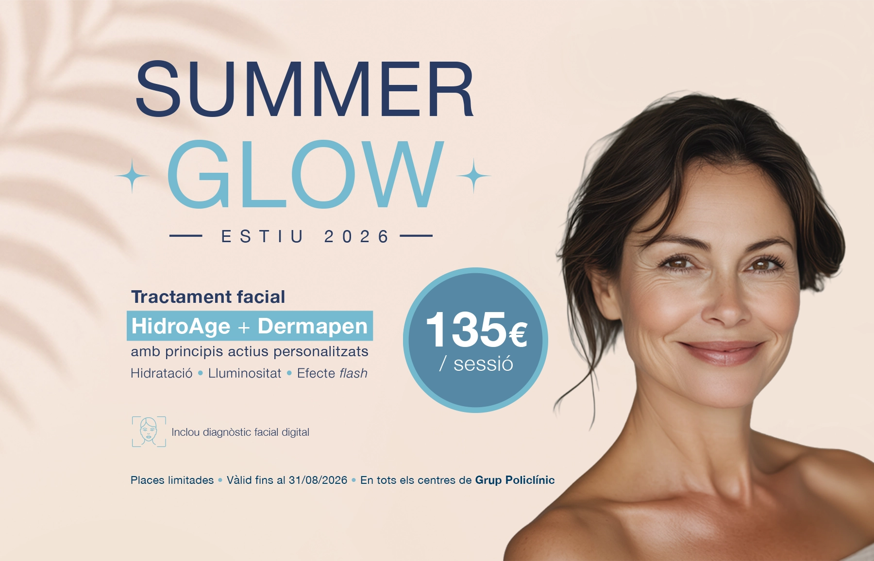 Summer Glow_destacats_tractament facial estiu_grup policlinic