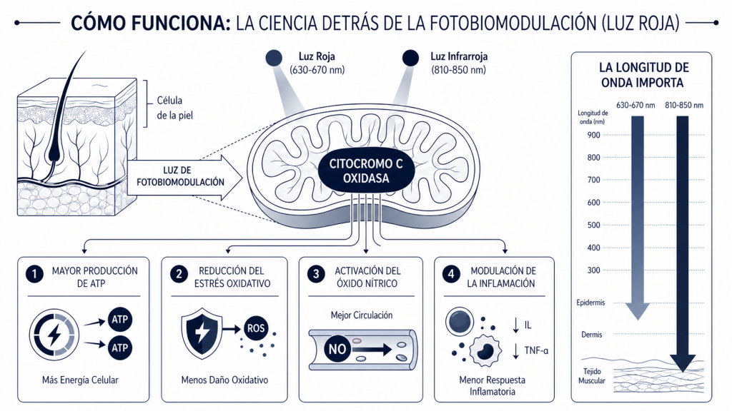 Terapia de luz roja