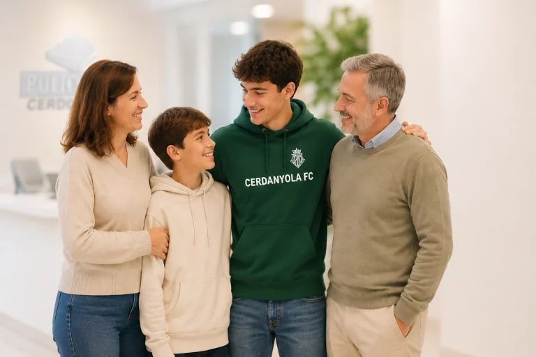 Policlínic Cerdanyola patrocinador oficial de Cerdanyola FC