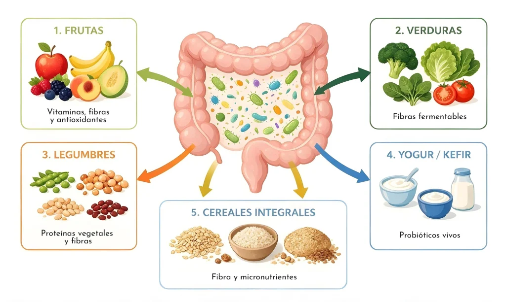 Esquema-5_alimentos_para_cuidar_la_microbiota_intestinal-grup-policlinc